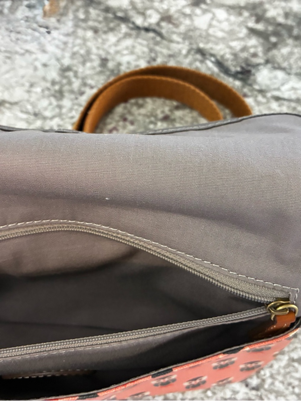 Fossil Owl Print Crossbody - Picture 11 of 15